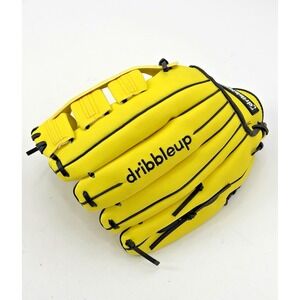 DribbleUp Smart Baseball Glove 11.5 Yellow Black Left Hand Training Glove